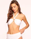 Ramy Brook Marie Bikini Top In White