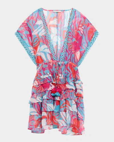 RAMY BROOK MARISA TIERED MINI DRESS