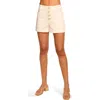 Ramy Brook Marjory Cotton Blend Shorts In Ivory