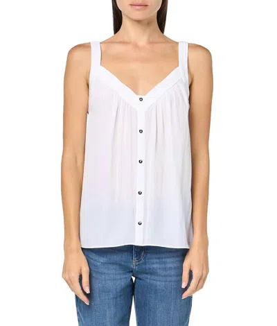 Ramy Brook Mary Top In Ivory In Multi