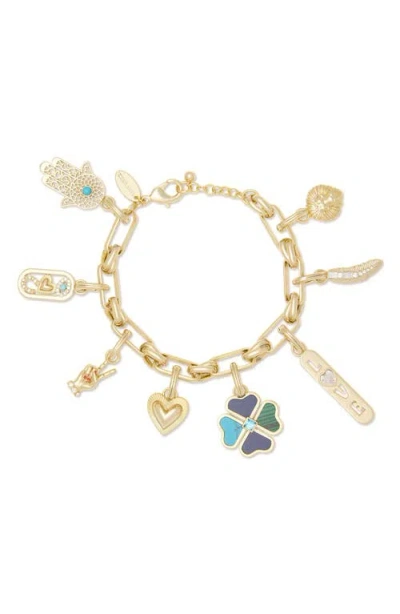 Ramy Brook Maya Charm Bracelet In Gold