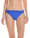Ramy Brook Mazze Bikini Bottom In Blue