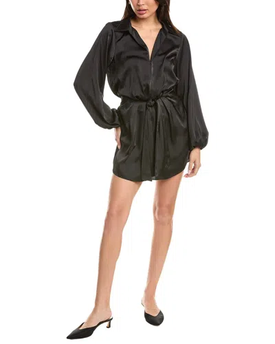 Ramy Brook Meadow Mini Dress In Black