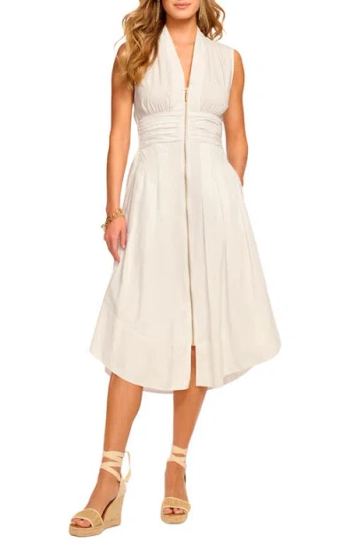 RAMY BROOK RAMY BROOK MEG COTTON BLEND SLEEVELESS DRESS