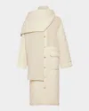 Ramy Brook Melanie Quilted Coat In Neutral