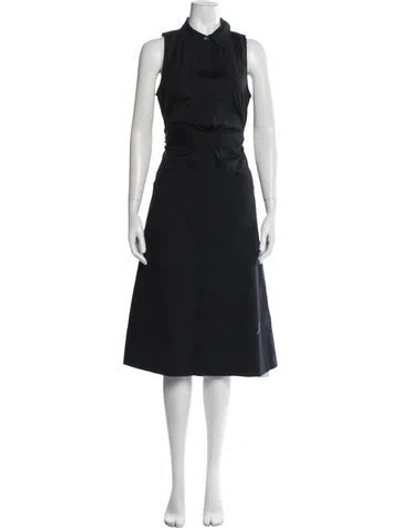 Pre-owned Ramy Brook Midi Length Dress In Black