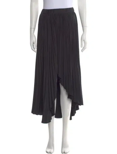 Pre-owned Ramy Brook Midi Length Skirt In Black