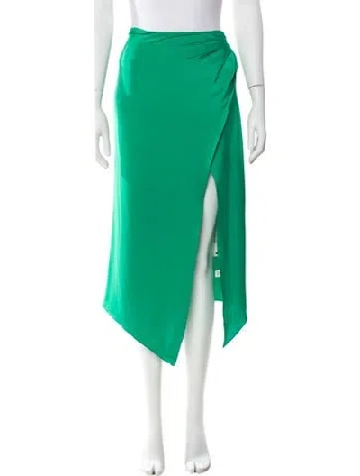 Pre-owned Ramy Brook Midi Length Skirt In Green