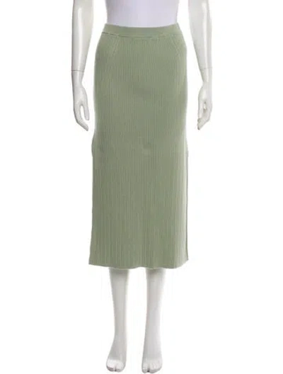 Pre-owned Ramy Brook Midi Length Skirt In Green