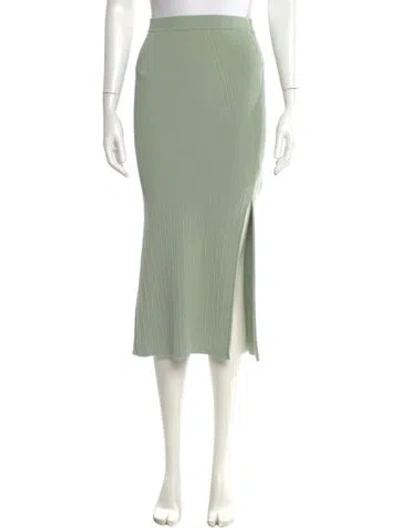 Pre-owned Ramy Brook Midi Length Skirt In Green
