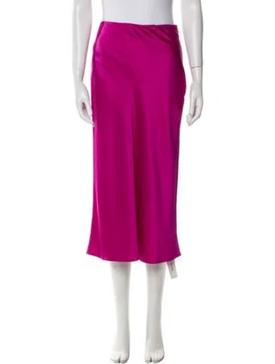 Pre-owned Ramy Brook Midi Length Skirt In Purple
