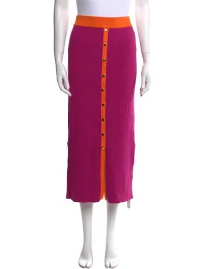 Pre-owned Ramy Brook Midi Length Skirt W/ Tags In Multi