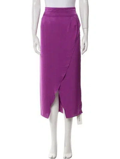 Pre-owned Ramy Brook Midi Length Skirt W/ Tags In Purple