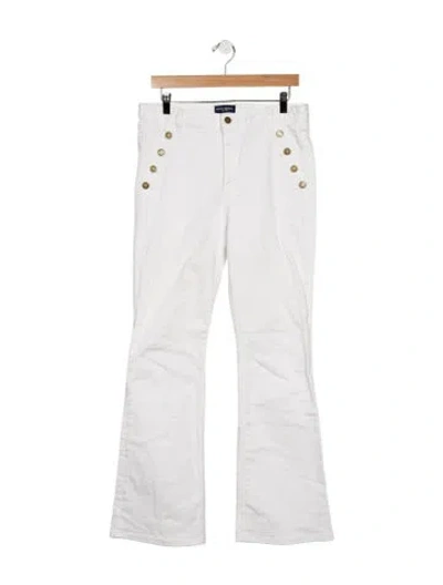 Pre-owned Ramy Brook Mid-rise Flared Jeans In Blue