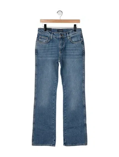 Pre-owned Ramy Brook Mid-rise Flared Jeans W/ Tags In Blue