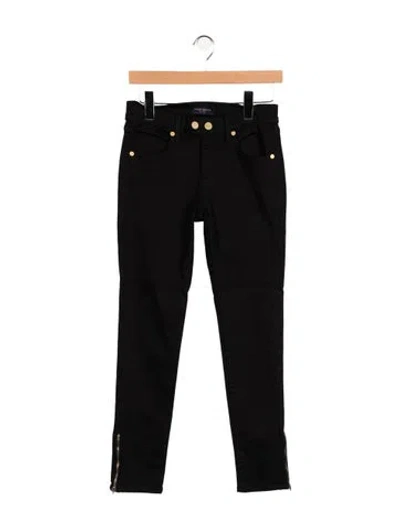 Pre-owned Ramy Brook Mid-rise Skinny Leg Jeans In Black