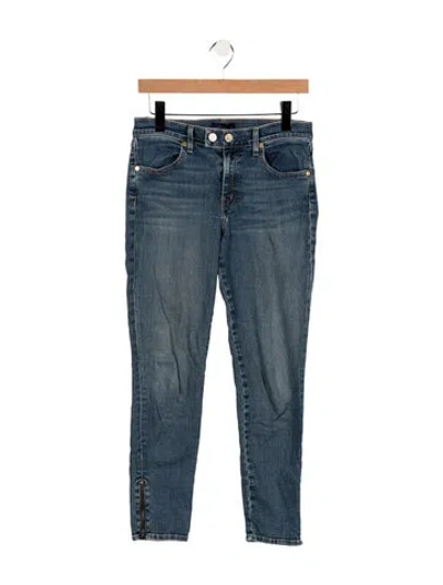 Pre-owned Ramy Brook Mid-rise Skinny Leg Jeans In Blue
