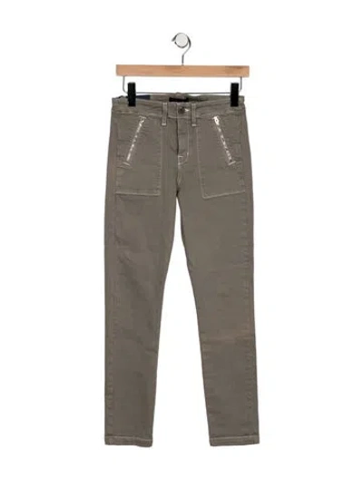 Pre-owned Ramy Brook Mid-rise Skinny Leg Jeans W/ Tags In Gray
