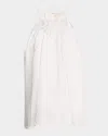Ramy Brook Mila Eyelet Embroidered Sleeveless Top In Ivory Eyelet