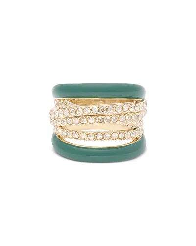 Ramy Brook Mila Pave Stacked Ring In Multi