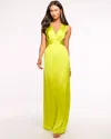 Ramy Brook Milan Open Back Maxi Dress In Lime