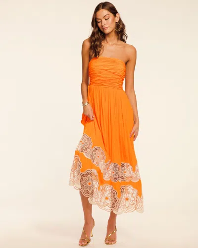 Ramy Brook Milani Embellished Strapless Maxi Dress