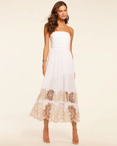 Ramy Brook Milani Embellished Strapless Maxi Dress