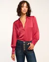 RAMY BROOK MILCA EMBELLISHED BUTTON DOWN TOP