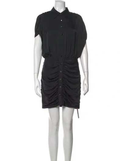 Pre-owned Ramy Brook Mini Dress In Black