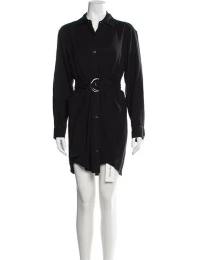 Pre-owned Ramy Brook Mini Dress In Black