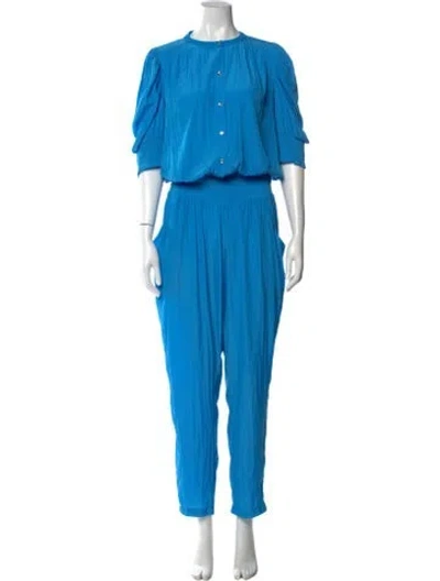 Pre-owned Ramy Brook Mini Dress In Blue