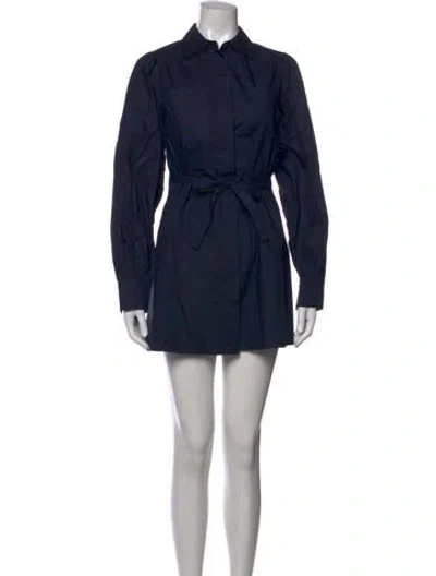 Pre-owned Ramy Brook Mini Dress In Blue