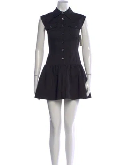 Pre-owned Ramy Brook Mini Dress W/ Tags In Black