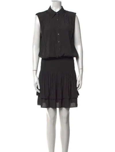 Pre-owned Ramy Brook Mini Dress W/ Tags In Black