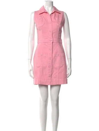 Pre-owned Ramy Brook Mini Dress W/ Tags In Pink