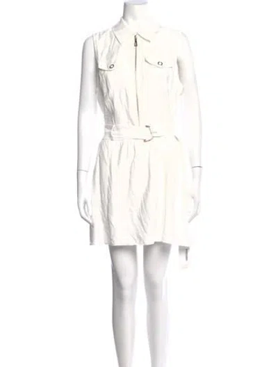 Pre-owned Ramy Brook Mini Dress W/ Tags In White
