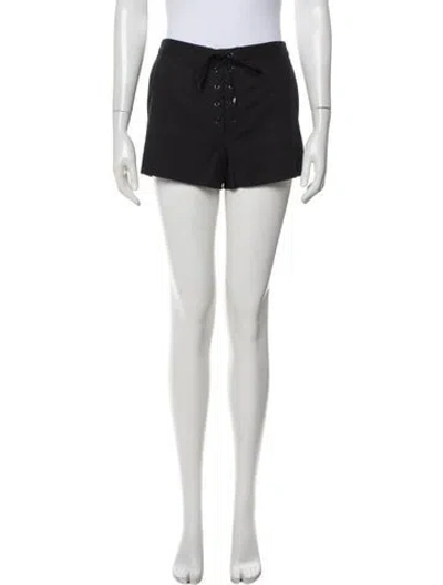 Pre-owned Ramy Brook Mini Shorts In Black