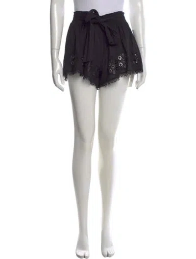 Pre-owned Ramy Brook Mini Shorts In Black
