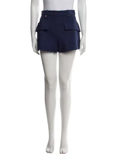 Pre-owned Ramy Brook Mini Shorts In Blue