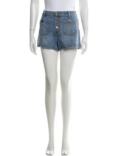 Pre-owned Ramy Brook Mini Shorts In Blue