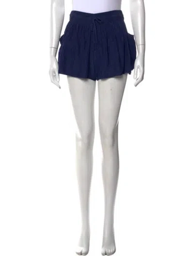 Pre-owned Ramy Brook Mini Shorts In Blue