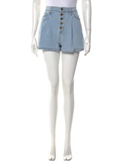 Pre-owned Ramy Brook Mini Shorts In Blue