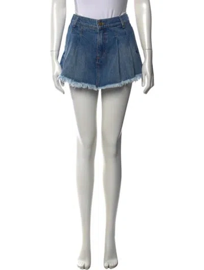 Pre-owned Ramy Brook Mini Shorts In Blue