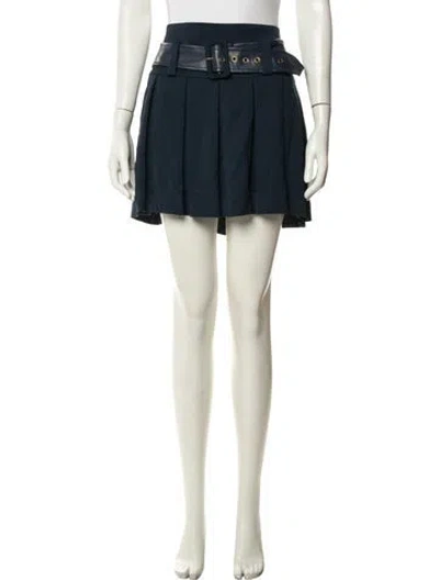 Pre-owned Ramy Brook Mini Shorts In Blue