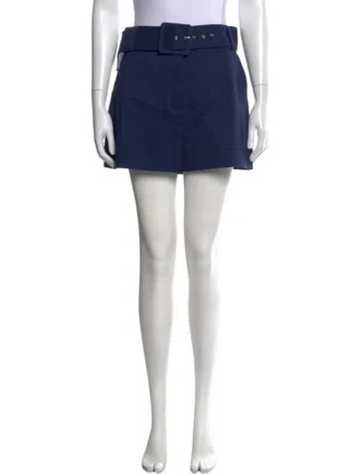 Pre-owned Ramy Brook Mini Shorts In Blue