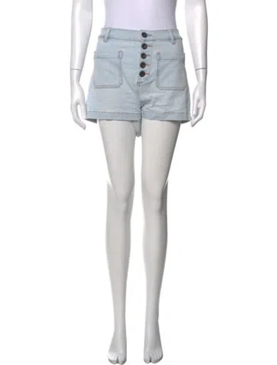 Pre-owned Ramy Brook Mini Shorts In Blue