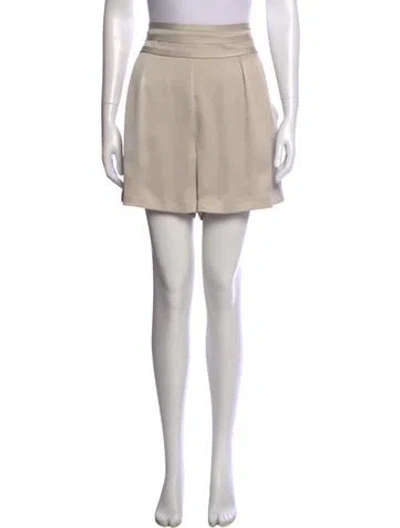 Pre-owned Ramy Brook Mini Shorts In Neutrals