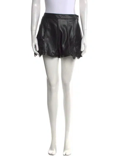 Pre-owned Ramy Brook Mini Shorts W/ Tags In Black