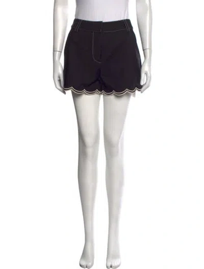 Pre-owned Ramy Brook Mini Shorts W/ Tags In Black