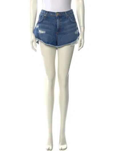 Pre-owned Ramy Brook Mini Shorts W/ Tags In Blue